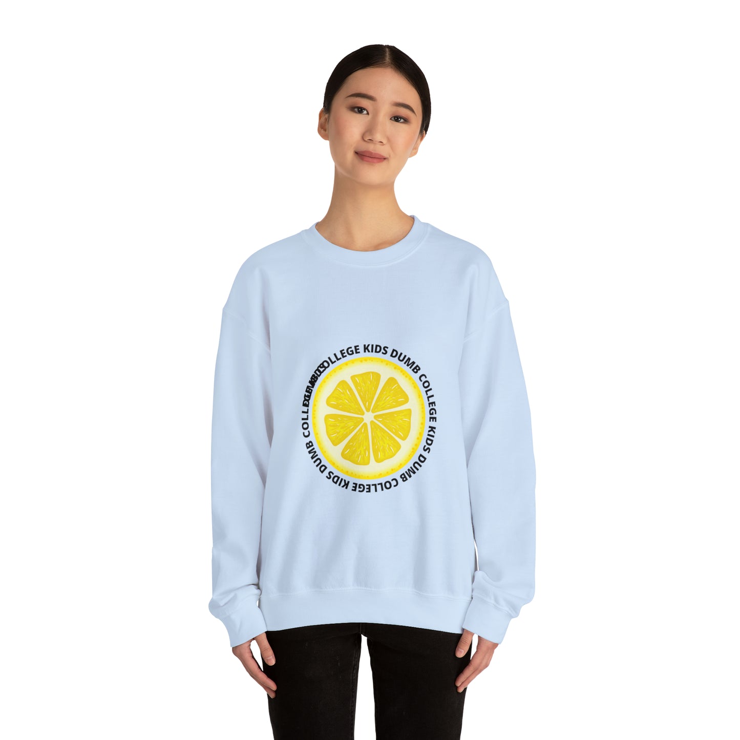 "LEMON DCK" Heavy Blen Crewneck Sweatshirt