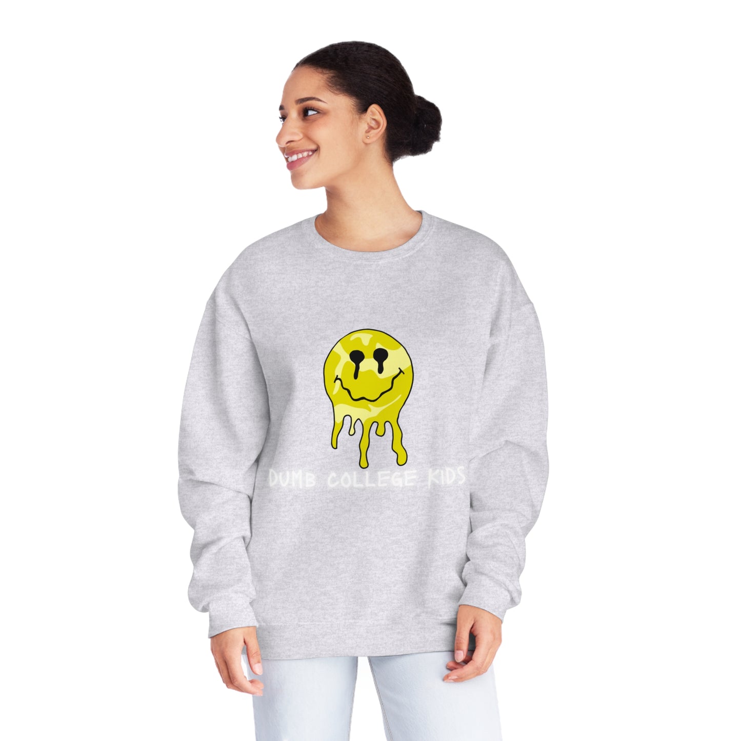 DCK GLITCH SMILEY Crewneck