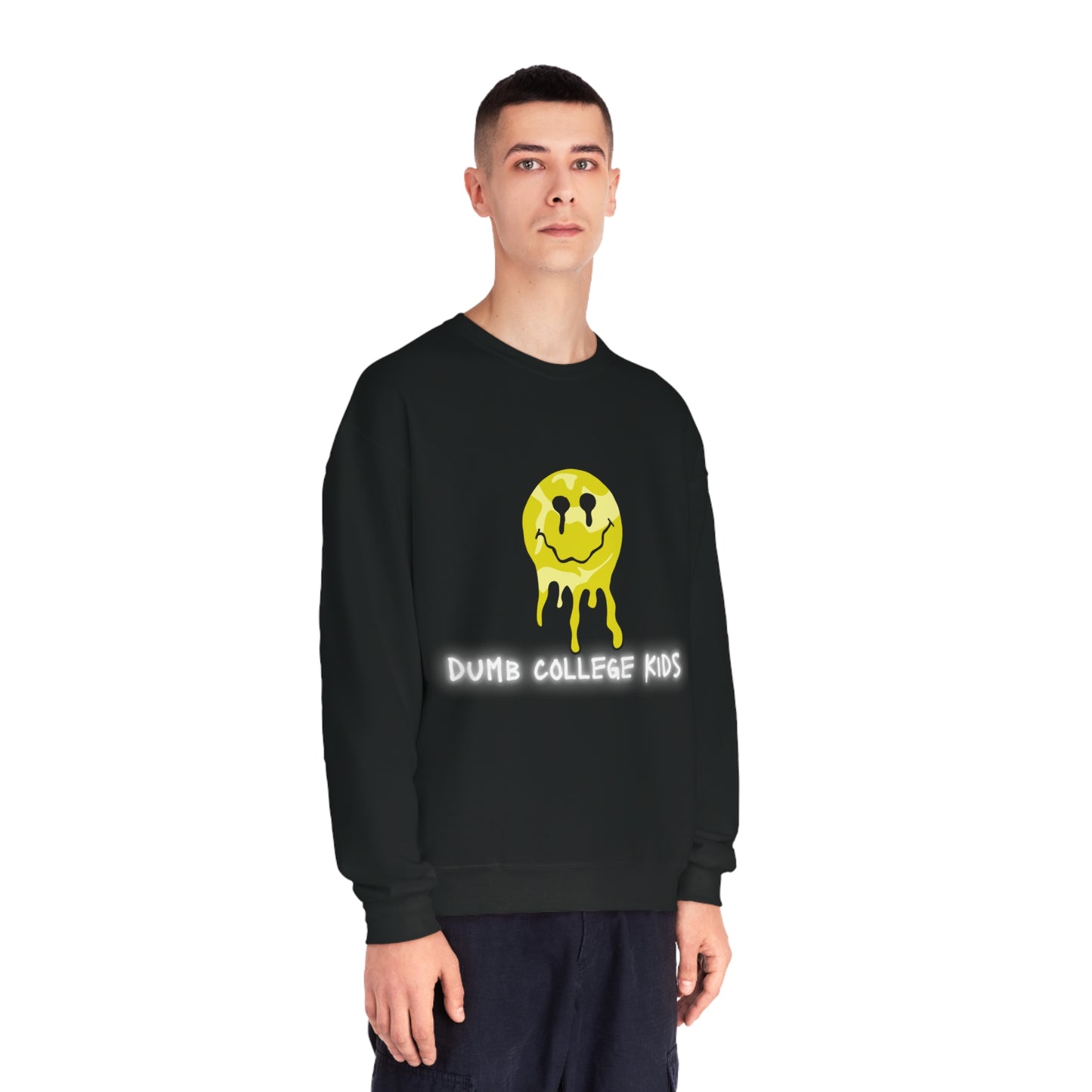 DCK GLITCH SMILEY Crewneck