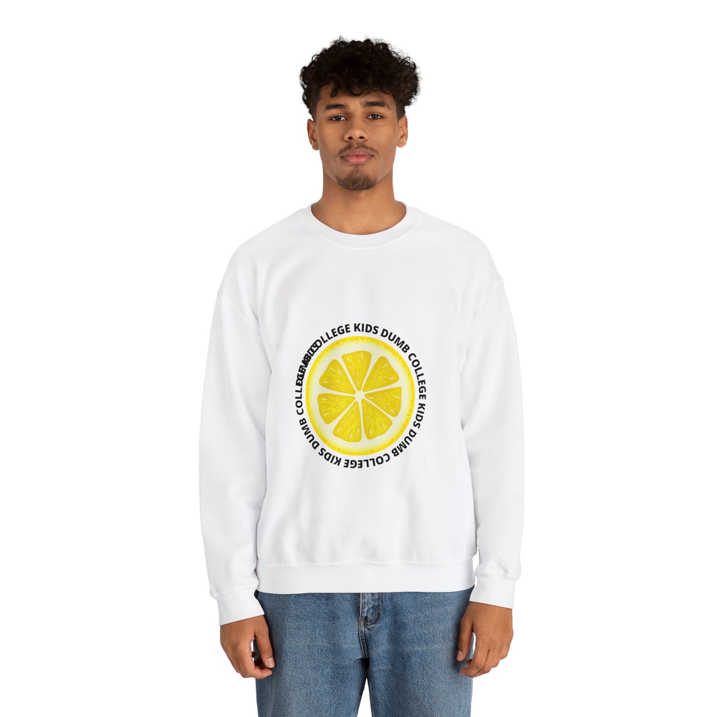 "LEMON DCK" Heavy Blen Crewneck Sweatshirt