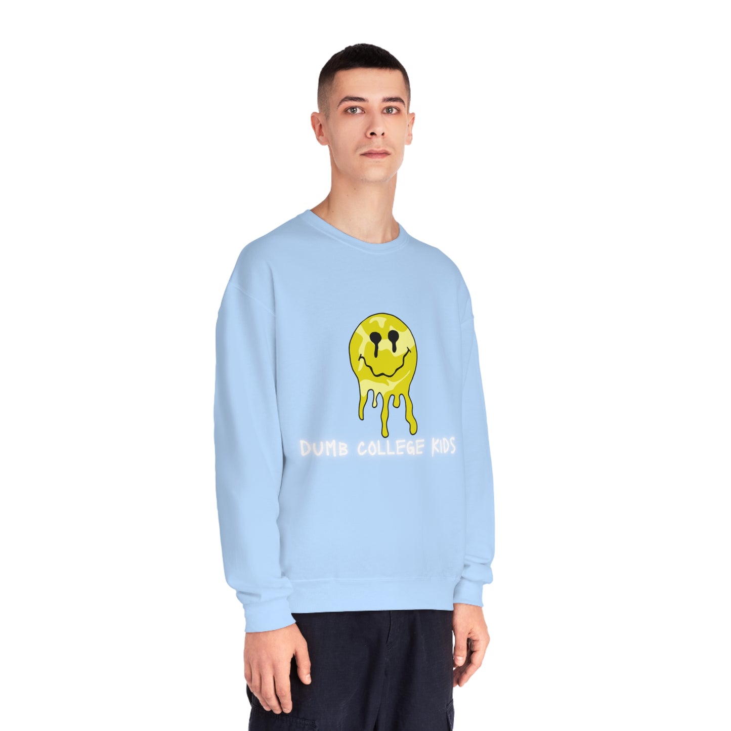 DCK GLITCH SMILEY Crewneck