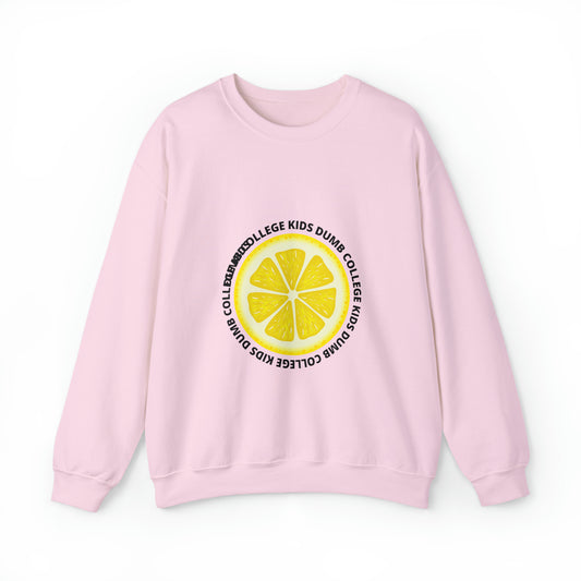 "LEMON DCK" Heavy Blen Crewneck Sweatshirt