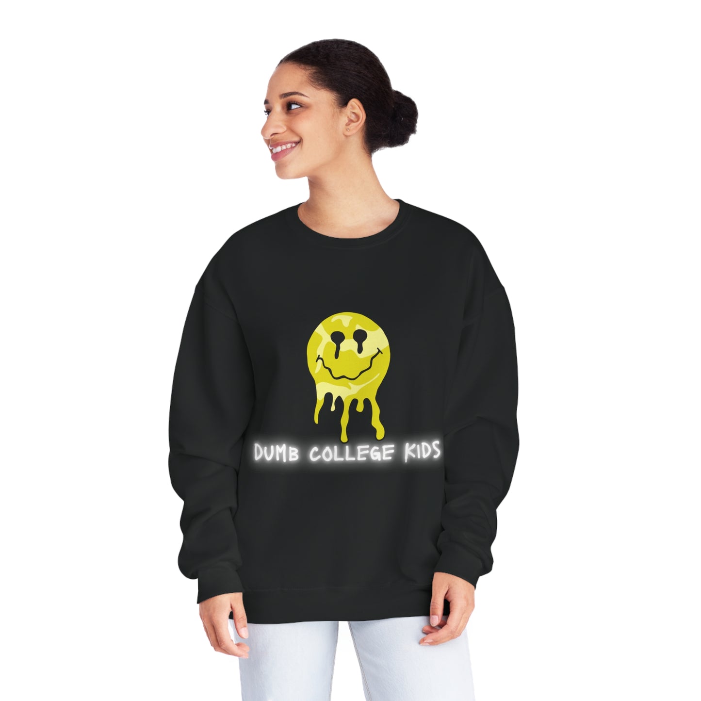 DCK GLITCH SMILEY Crewneck