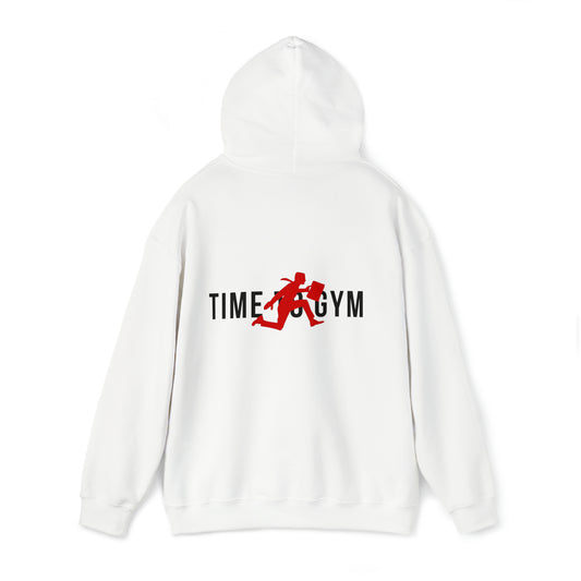 "TIME TO GYM" Hooded Sweatshirt