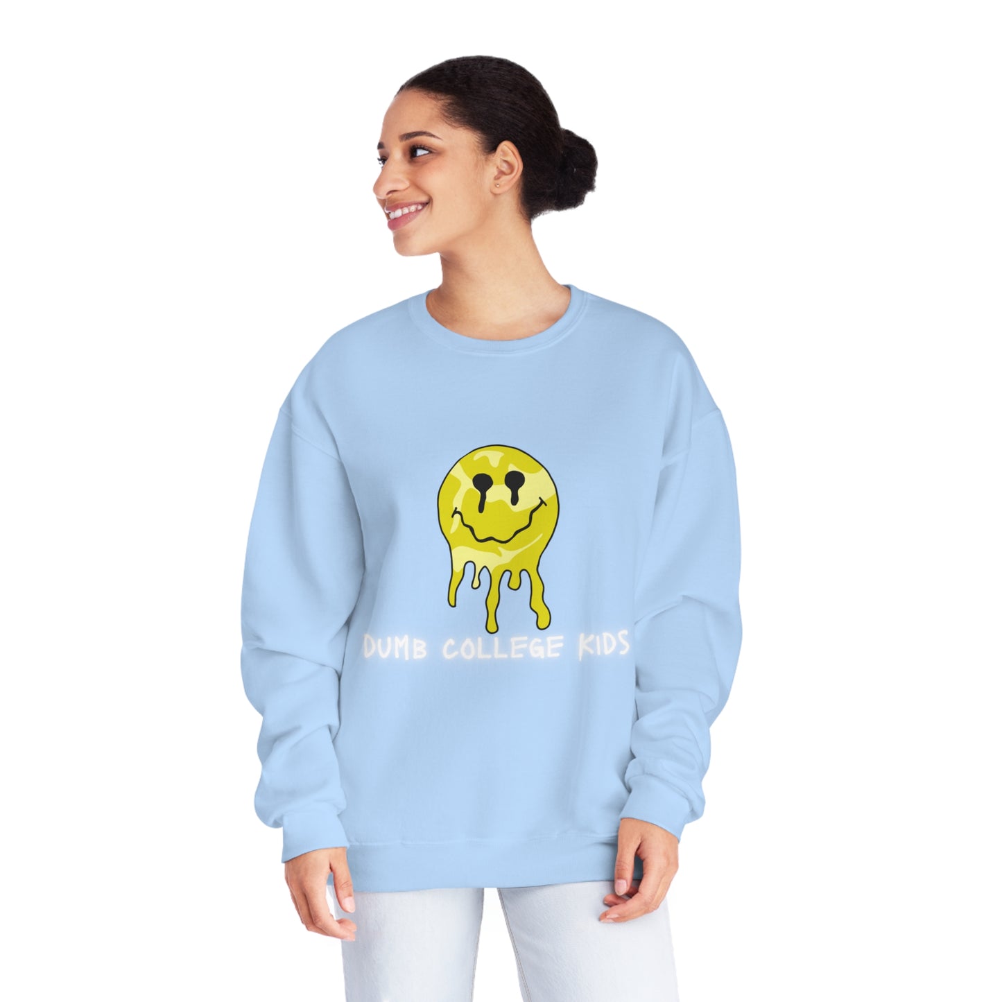 DCK GLITCH SMILEY Crewneck