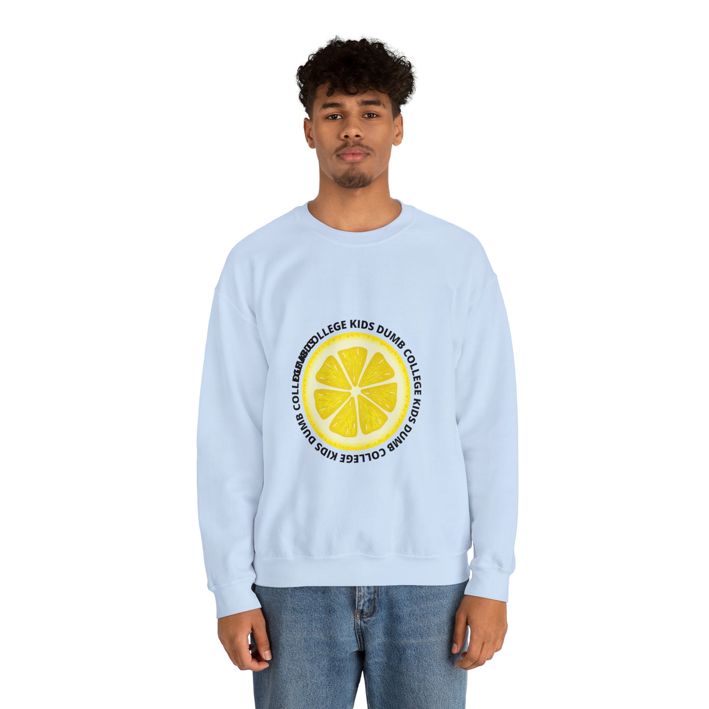 "LEMON DCK" Heavy Blen Crewneck Sweatshirt