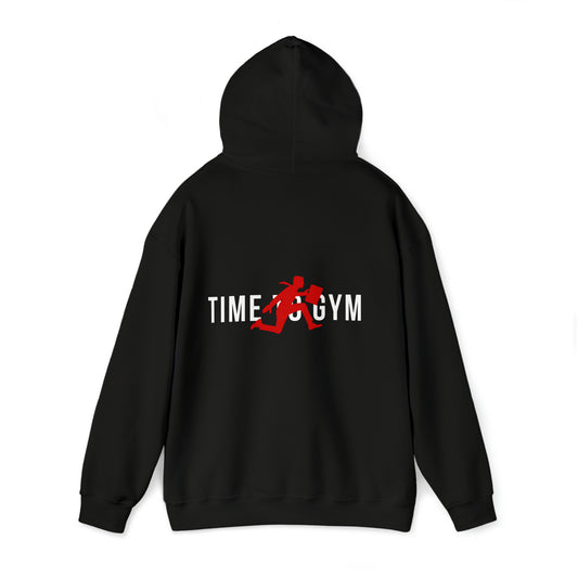 "TIME TO GYM" DARKHooded Sweatshirt