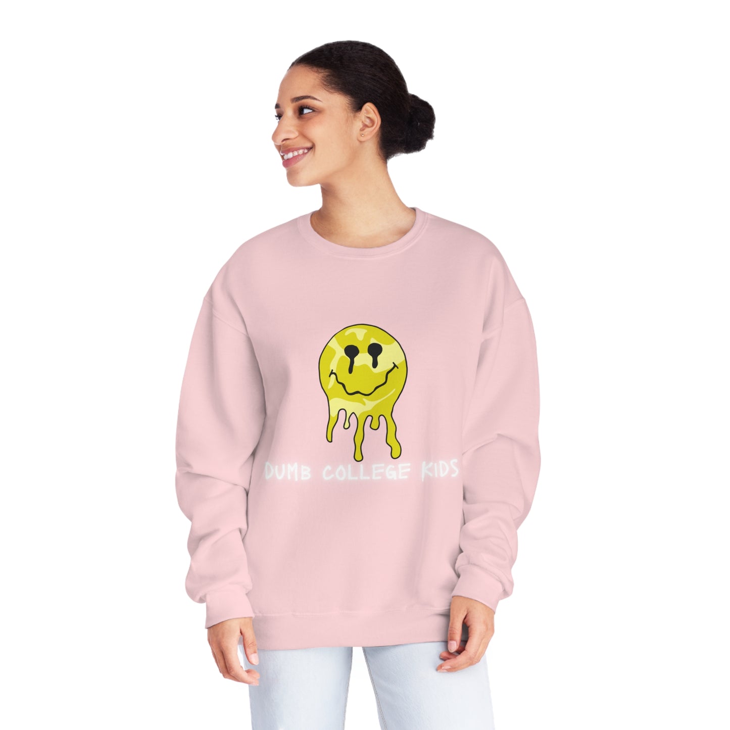 DCK GLITCH SMILEY Crewneck