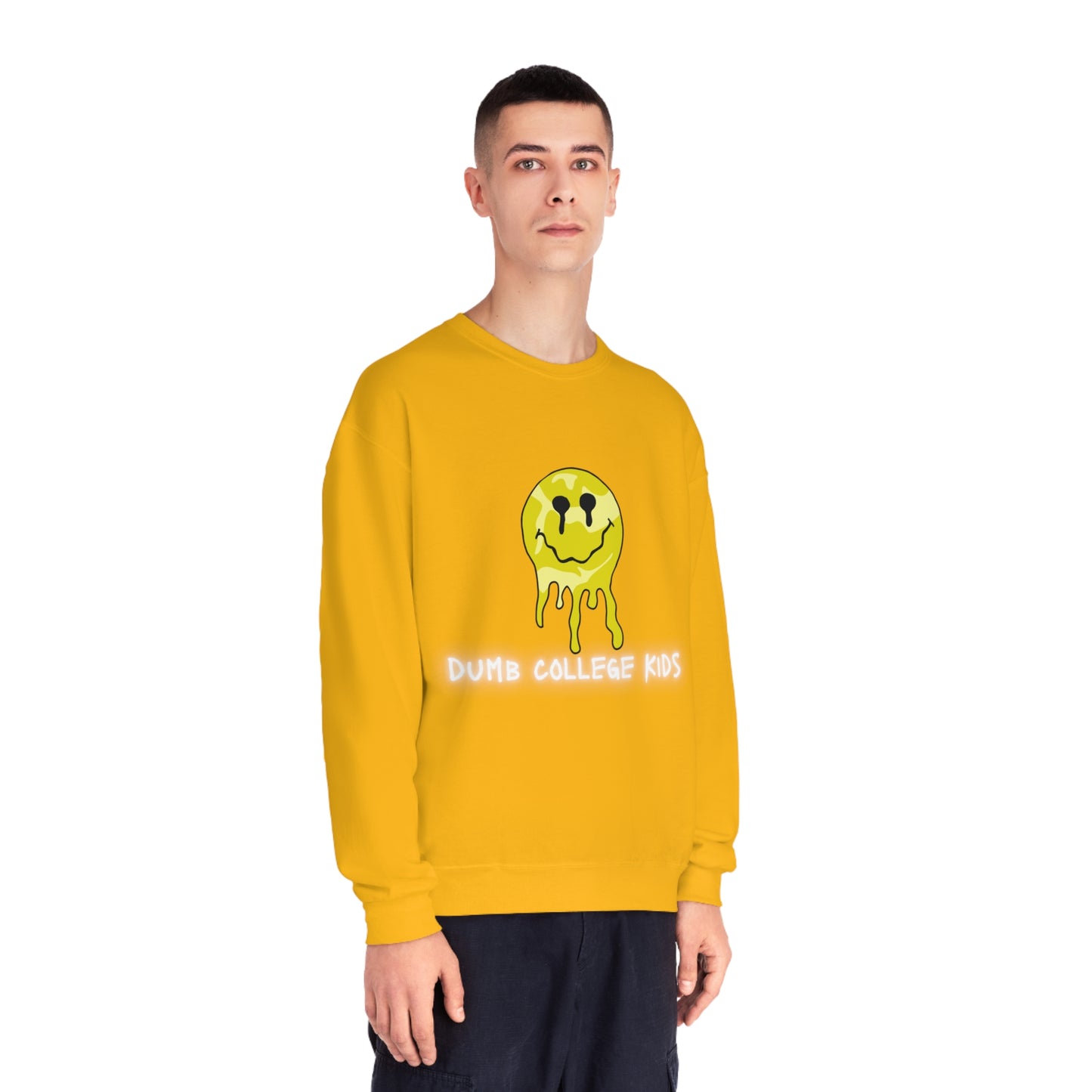 DCK GLITCH SMILEY Crewneck