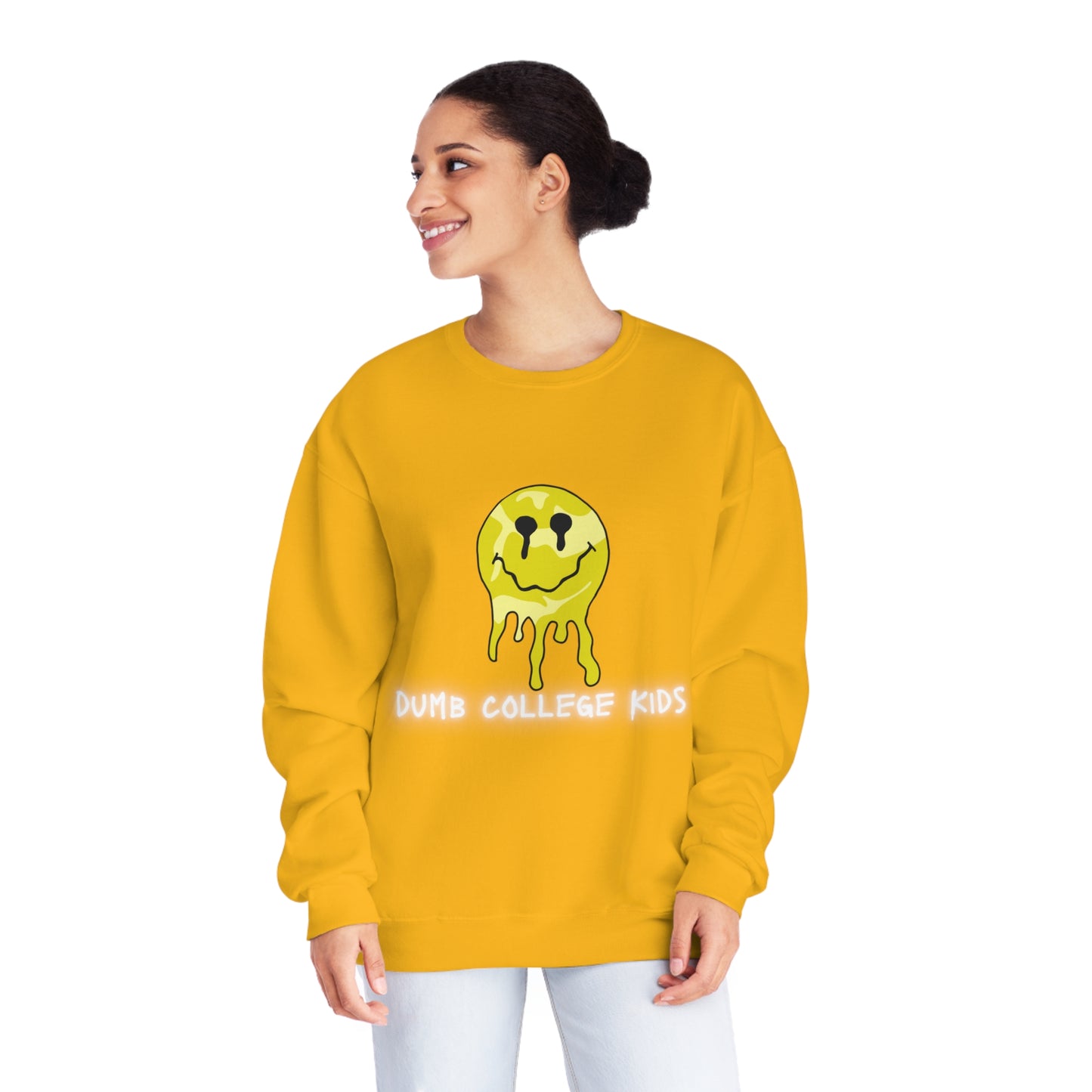 DCK GLITCH SMILEY Crewneck